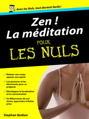 cover image of Zen ! La Méditation Poche Pour les Nuls